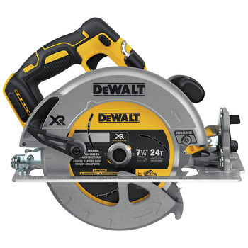 CIRCULAR SAWS | Factory Reconditioned Dewalt 20V MAX Brushless 7-1/4 in. Cordless Circular Saw with Electric Brake (Tool Only) - DCS570BR