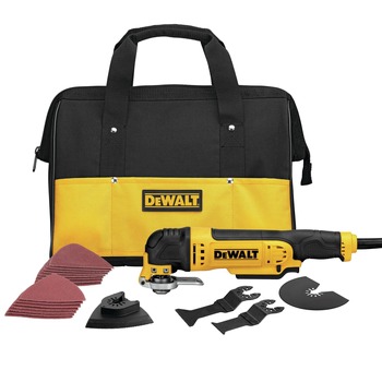 MULTI TOOLS | Factory Reconditioned Dewalt 3 Amp Corded Oscillating Multi-Tool Kit - DWE315SKR